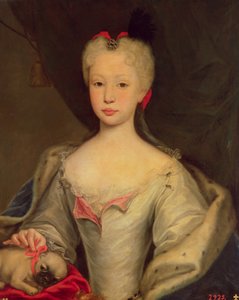María Bárbara de Braganza (d.1758) Reina de España de Domenico Dupra
